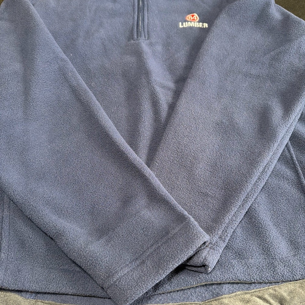 Navy Fleece Pullover